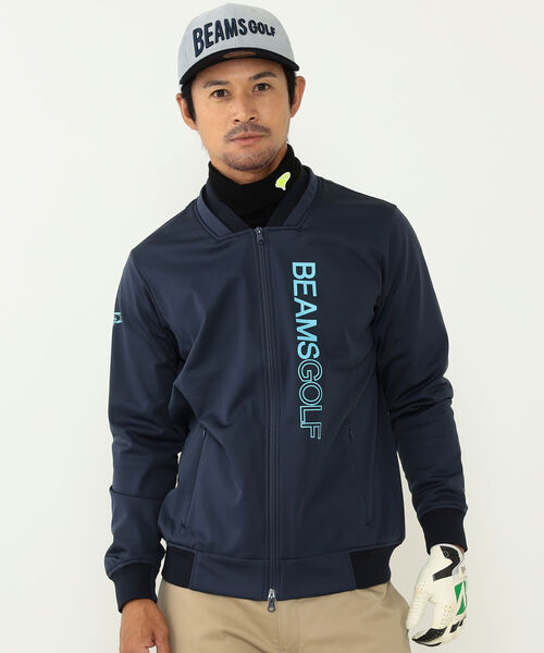 BEAMS GOLF ジャケット　ジャージ　ブルゾン BEAMS GOLF（ビームス ゴルフ） ジャージブルゾン L ネイビー メンズ