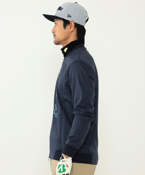 BEAMS GOLF メンズジャケット L ネイビー BEAMS GOLF」 ジャージブルゾン L ネイビー メンズ ビームス ジャージ