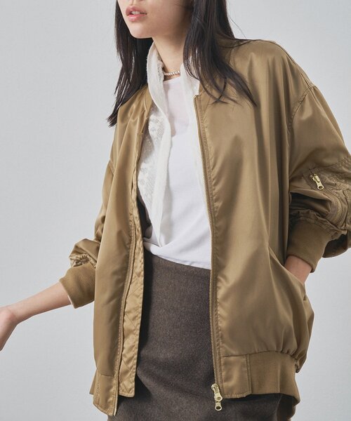 Whim Gazette（ウィム ガゼット） ma1 ma-1 ミドルMA-1 レディース