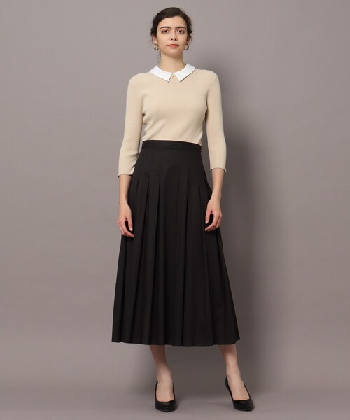 「DRESSTERIOR」 スカート 36 ブラック レディース_画像6
