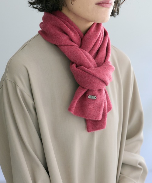 「ear PAPILLONNER」 マフラー FREE ローズ レディース_画像5