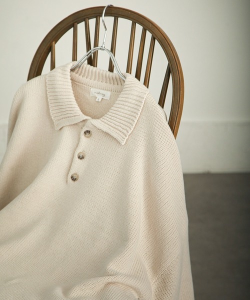 「Nilway」 長袖ニット MEDIUM ブラック メンズ_画像2