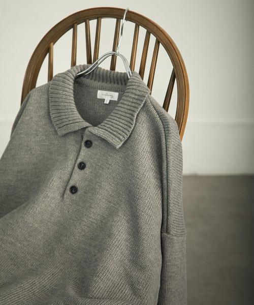 「Nilway」 長袖ニット MEDIUM ブラック メンズ_画像5