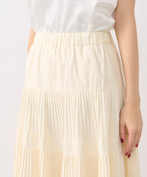 La boutique Bonbon（ラブティックボンボン） フレアスカート - モス