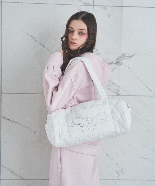 Lovilyn ショルダーバッグ バッグ エンジェルモチーフボストンバッグ