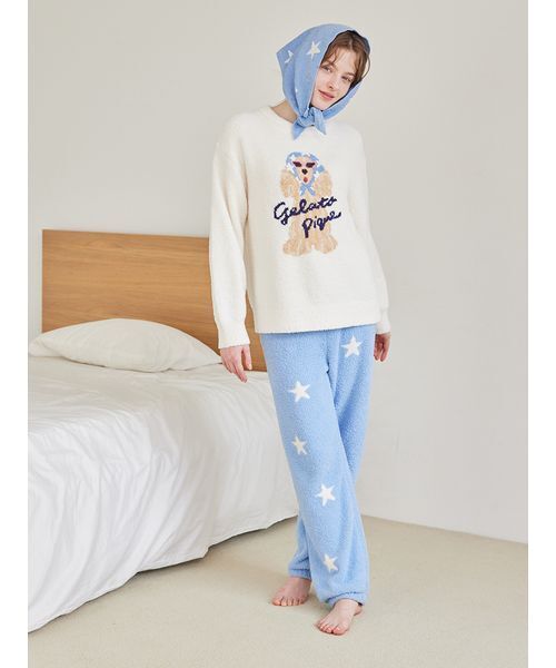 gelato pique（ジェラートピケ） パジャマ ルームウェア 3柄ジャガード