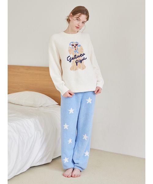 gelato pique（ジェラートピケ） パジャマ ルームウェア 3柄ジャガード