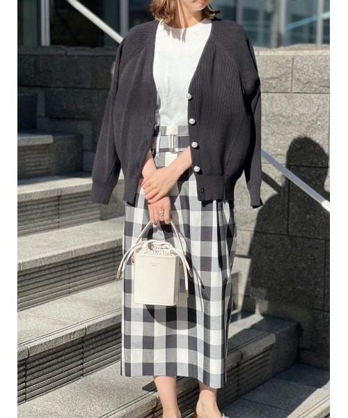 「EPOCA THE SHOP」 スカート 36 ブラック レディース_画像5