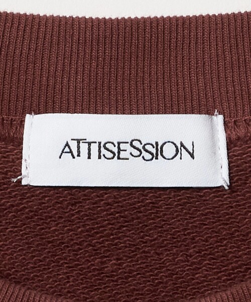 トレーナー スウェット 「ATTISESSION」タイダイ スウェット トップス レディース
