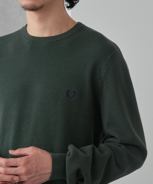 FRED PERRY（フレッドペリー） セーター ニット 「FRED PERRY」PIQUE 