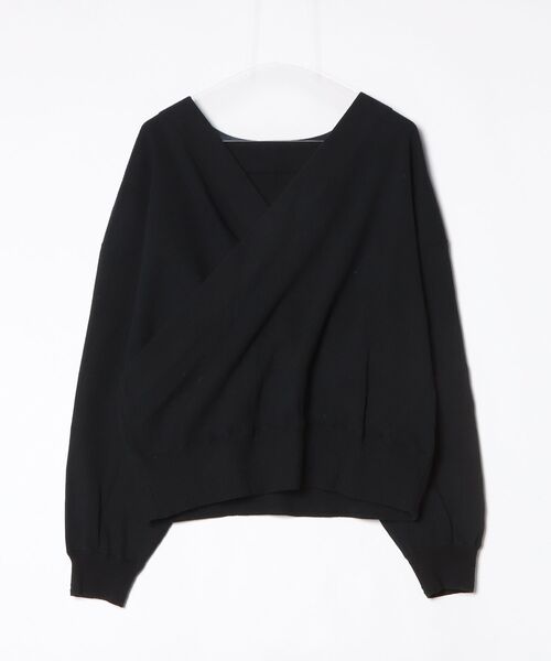 「KURO」 長袖カットソー 1 ブラック レディース_画像2