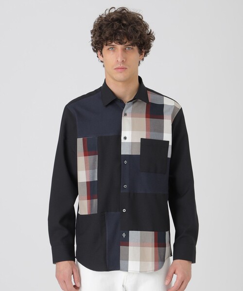 パ*チ様 black label crestbridge 長袖シャツ BLACK LABEL CRESTBRIDGE 長袖シャツ L チェック美品 - メルカリ