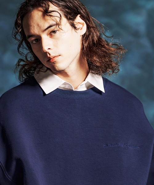 Jih Nunc（ジーヌンク） トレーナー スウェット msw1834-ショート丈