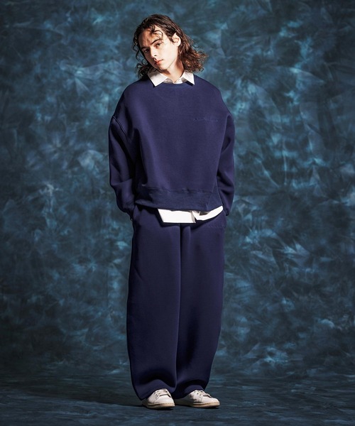 Jih Nunc（ジーヌンク） トレーナー スウェット msw1834-ショート丈