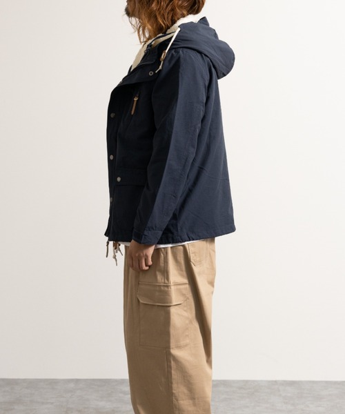 「NYLAUS」 マウンテンパーカー L ベージュ メンズ_画像4