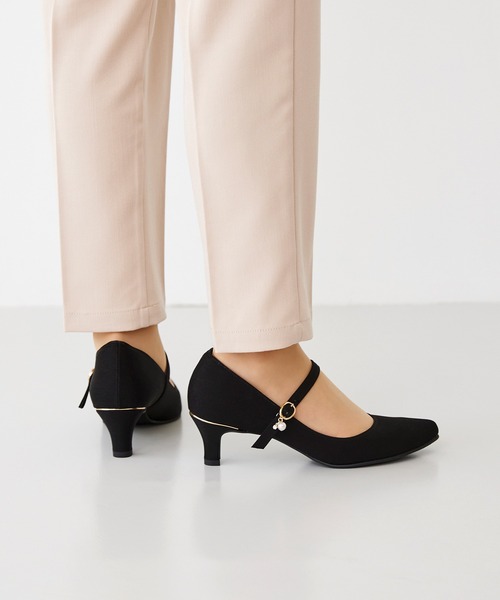 「welleg」 パンプス 22.5cm グレー レディース_画像8