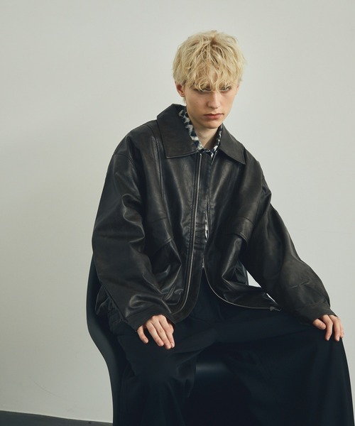 「Shoowtime」 ブルゾン LARGE ブラウン メンズ_画像4