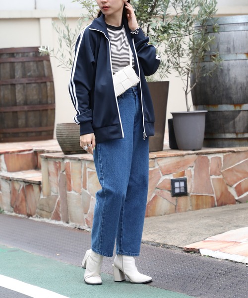 「United Athle」 ブルゾン X-LARGE ネイビー×ホワイト メンズの画像8