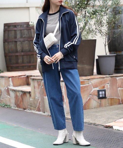 「United Athle」 ブルゾン X-LARGE ネイビー×ホワイト メンズの画像9