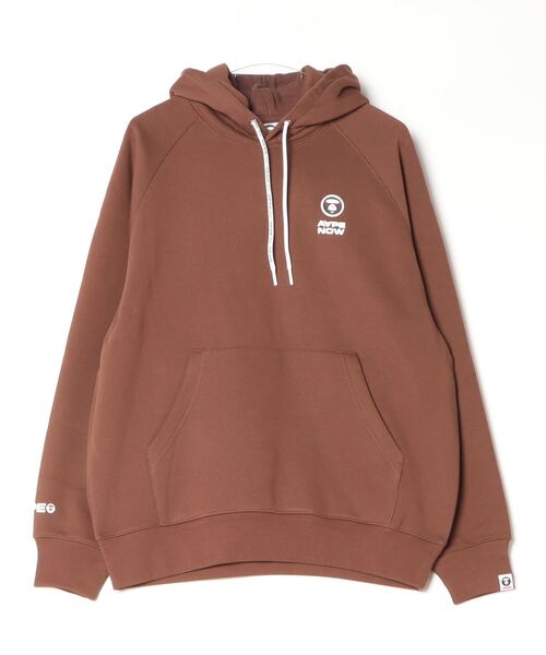 「AAPE BY A BATHING APE」 プルオーバーパーカー SMALL ブラウン系その他 メンズ_画像2