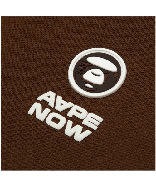 「AAPE BY A BATHING APE」 プルオーバーパーカー SMALL ブラウン系その他 メンズ_画像9