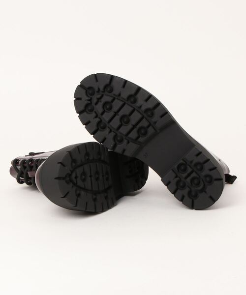 「Scrap Book」 ショートブーツ 37 レッド レディース_画像4