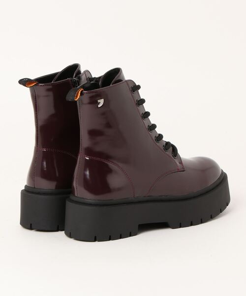 「Scrap Book」 ショートブーツ 37 レッド レディース_画像7