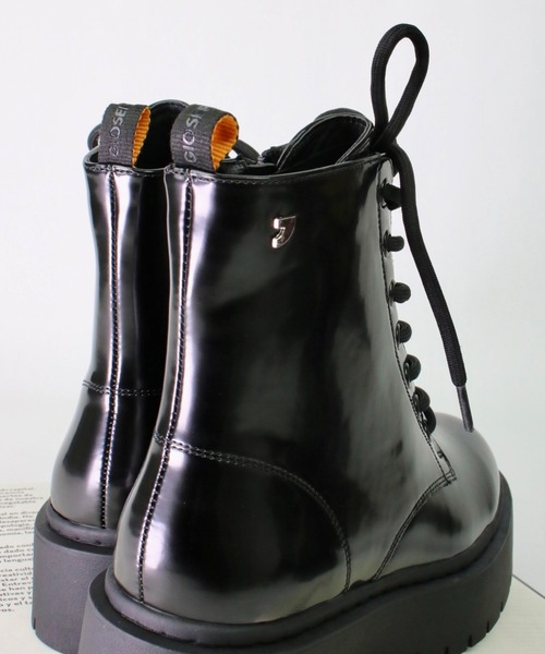 「Scrap Book」 ショートブーツ 37 レッド レディース_画像8