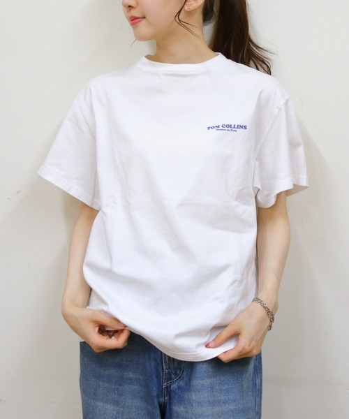 「THE SHINZONE」 半袖Tシャツ FREE グリーン レディース_画像2