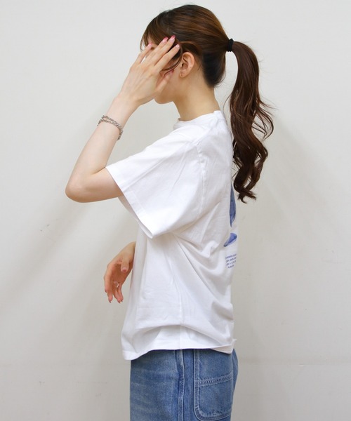 「THE SHINZONE」 半袖Tシャツ FREE グリーン レディース_画像4