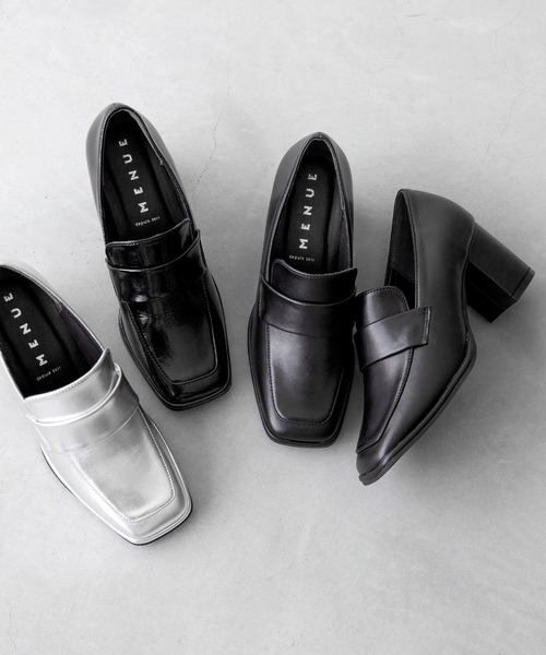 「menue」 シューズ S ブラック レディース_画像4