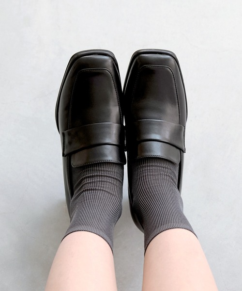 「menue」 シューズ S ブラック レディース_画像7