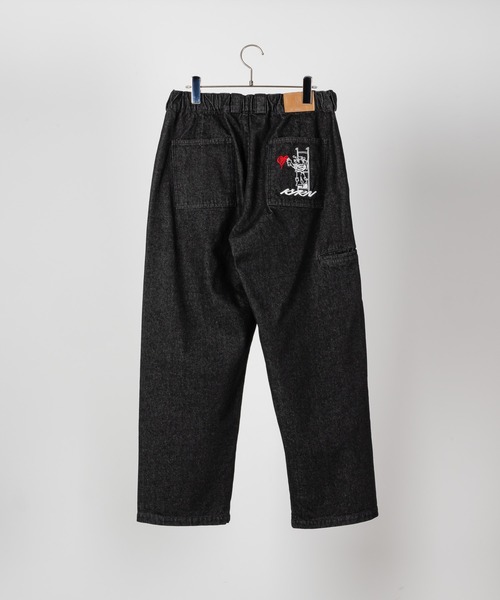 「kaoyorinakami」 デニムパンツ SMALL ブラック メンズ_画像5
