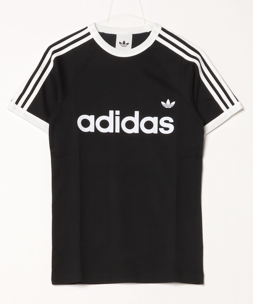 adidas（アディダス） tシャツ スリーストライプス スリム リンガー T