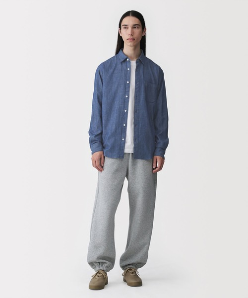 無印良品（MUJI） シャツ 紳士 デニムシャツ メンズ レディース