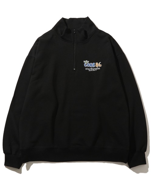 「Mark Gonzales」 スウェットカットソー X-LARGE グリーン メンズ_画像2