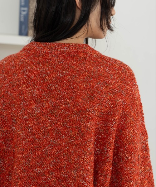 「eLur」 長袖ニット FREE アイボリー レディース_画像7