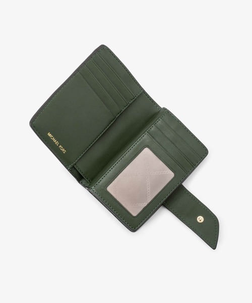「MICHAEL KORS」 財布 FREE グリーン レディースの画像