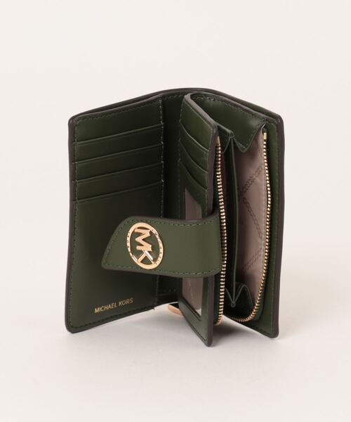 「MICHAEL KORS」 財布 FREE グリーン レディースの画像