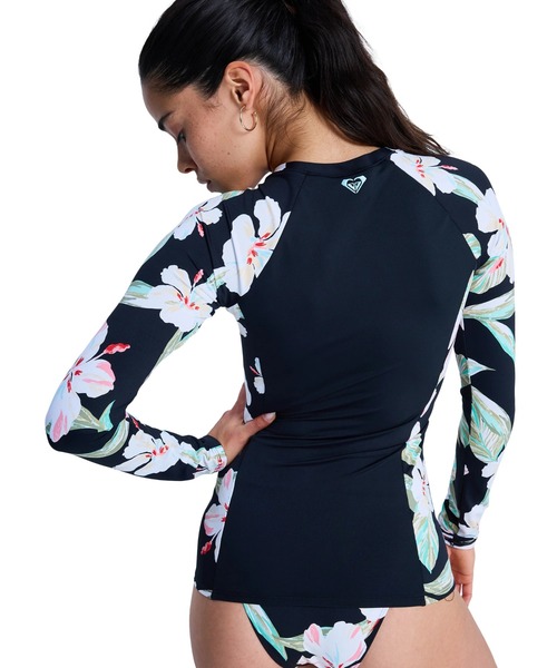 ROXY（ロキシー） ラッシュガード ウィメンズ LS ZIP LYCRA ジップ