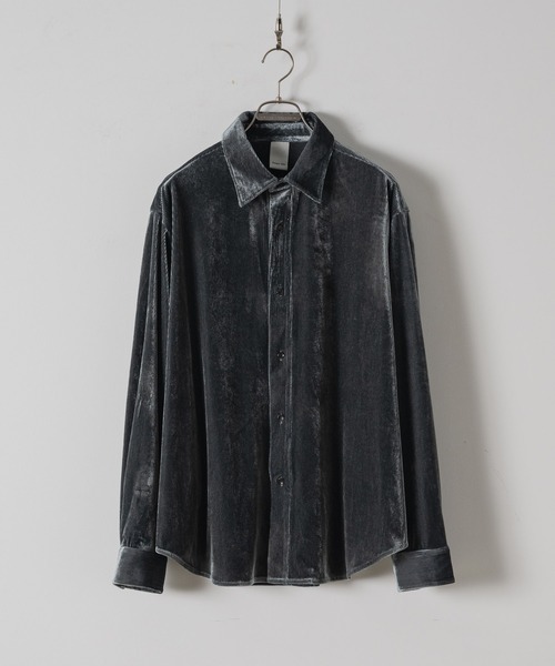 「Casper John」 長袖シャツ SMALL グレー メンズ_画像2