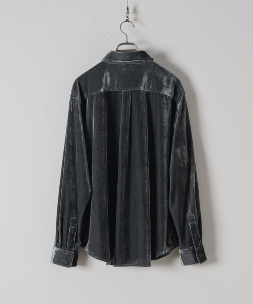 「Casper John」 長袖シャツ SMALL グレー メンズ_画像7