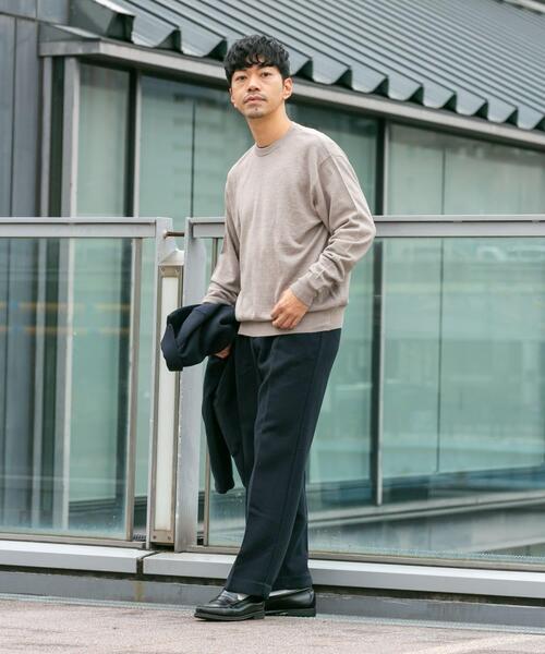 「URBAN RESEARCH ROSSO MEN」 長袖ニット LARGE グレー系その他 メンズ_画像3