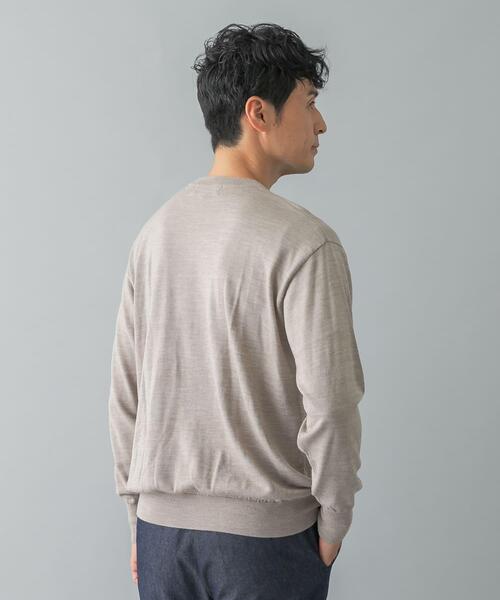 「URBAN RESEARCH ROSSO MEN」 長袖ニット LARGE グレー系その他 メンズ_画像6