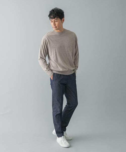 「URBAN RESEARCH ROSSO MEN」 長袖ニット LARGE グレー系その他 メンズ_画像7