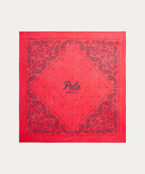 POLO RALPH LAUREN（ポロ・ラルフローレン） スカーフ バンダナ ロゴ