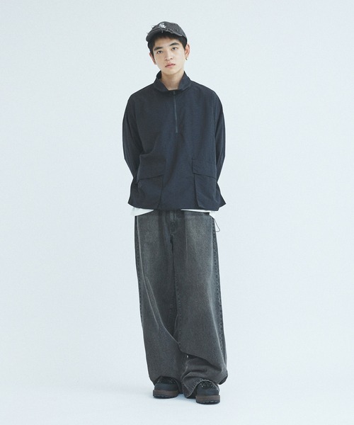 「JOURNAL STANDARD」 ナイロンブルゾン M ブラック メンズの画像