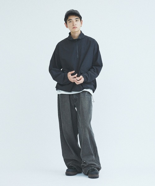 「JOURNAL STANDARD」 ナイロンブルゾン M ブラック メンズの画像