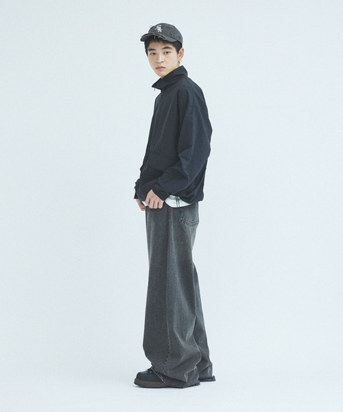 「JOURNAL STANDARD」 ナイロンブルゾン M ブラック メンズの画像