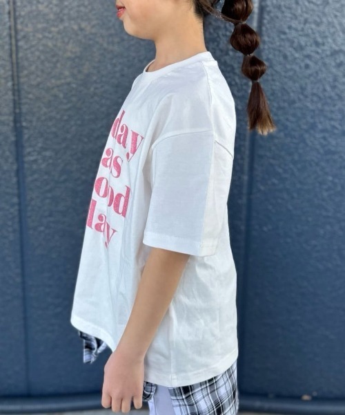 Right-on（ライトオン） tシャツ 「VIVIAN BLUE」ロゴプリントTシャツ